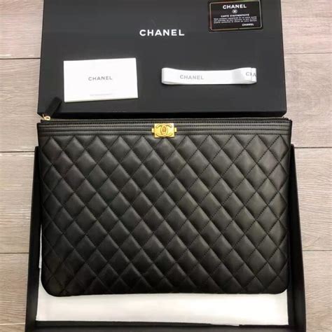 chanel large pouch|chanel pouch small.